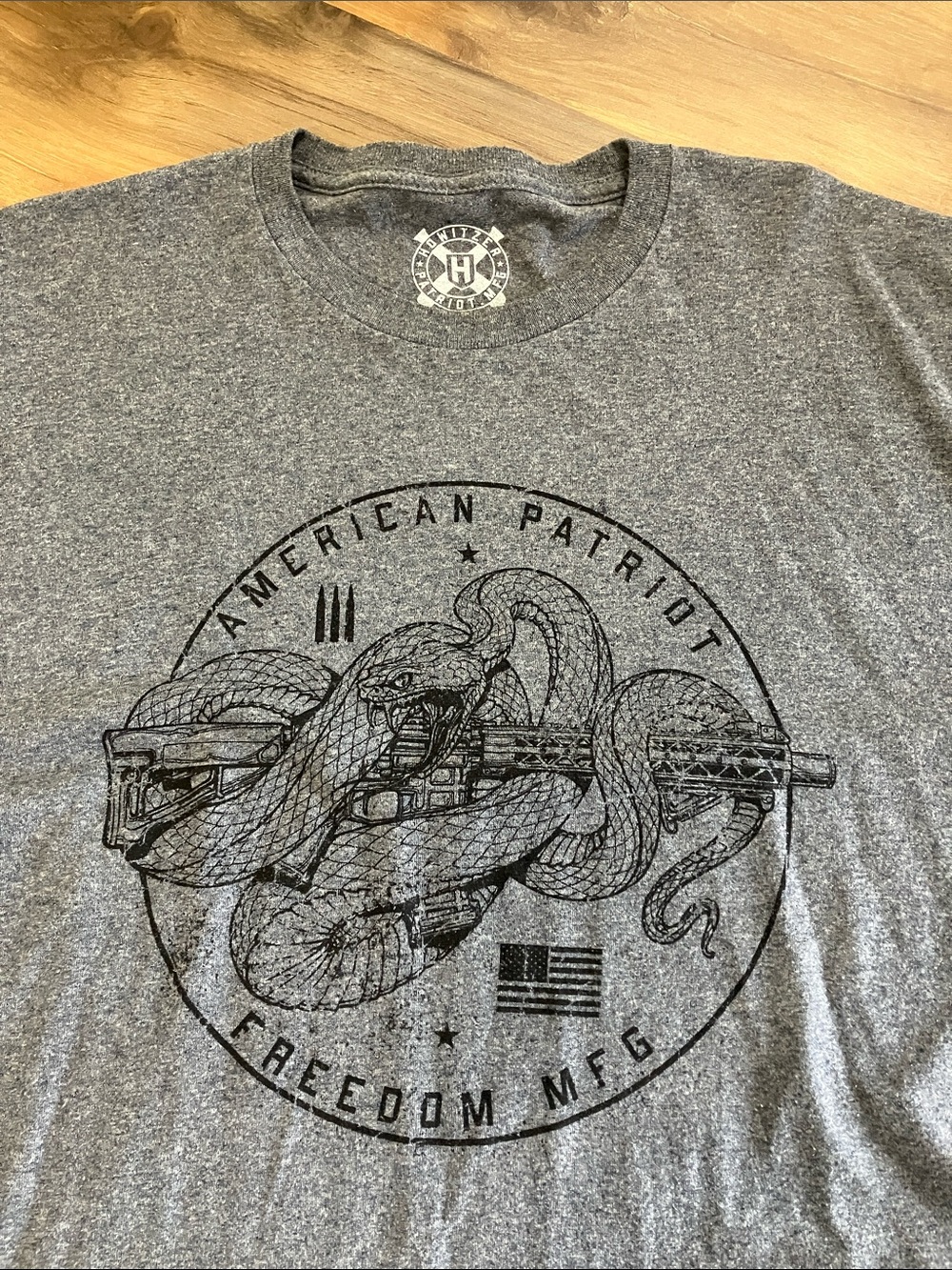 HOWITZER MEN’S GRAY T-SHIRTS 
SIZE 2XL